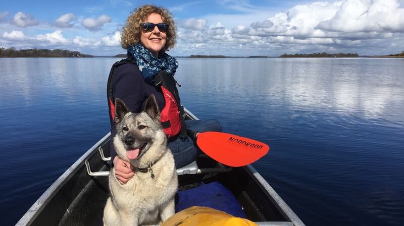 Rachel and her dog Echo