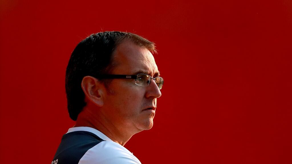 Pat Fenlon is to take over as general manager of Linfield. Photograph: James Crombie/Inpho