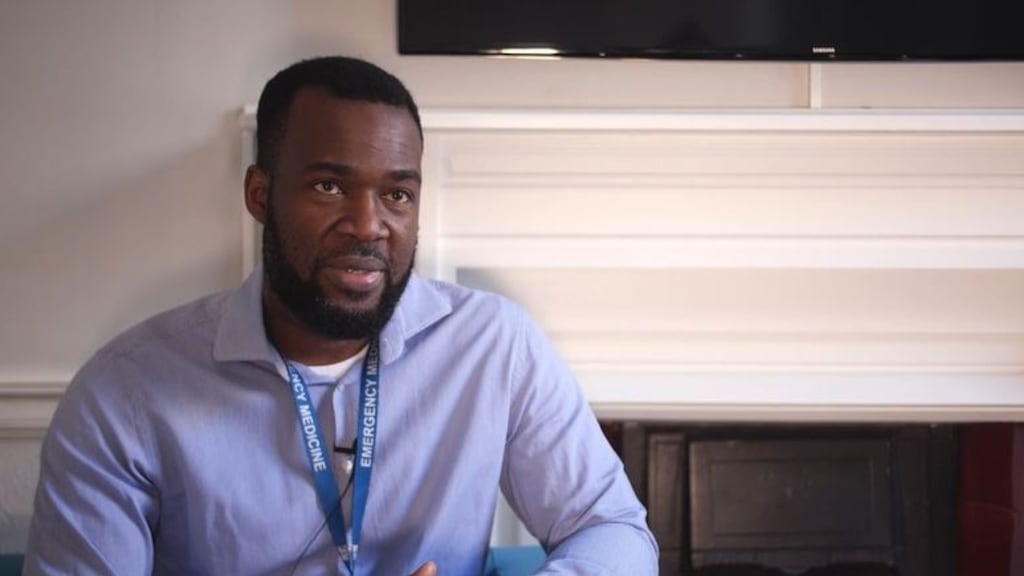 Dr Ike Okafor spoke at the Irish Hospital Consultants' Conference in Kilkenny