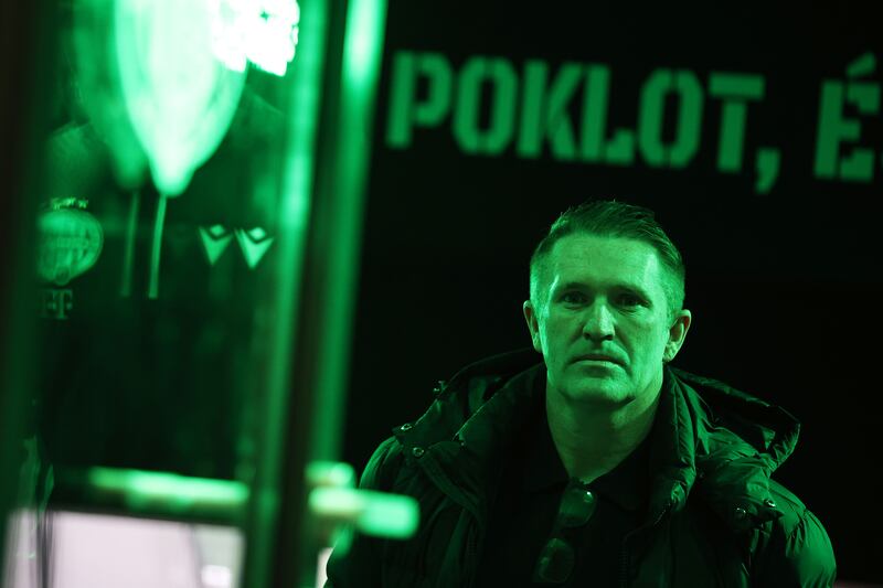 Robbie Keane guided Ferencváros to their seventh straight Hungarian title. Photograph: David Balogh - UEFA/UEFA via Getty Images