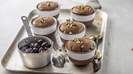 Warm chocolate mousse pots that can be made in minutes
