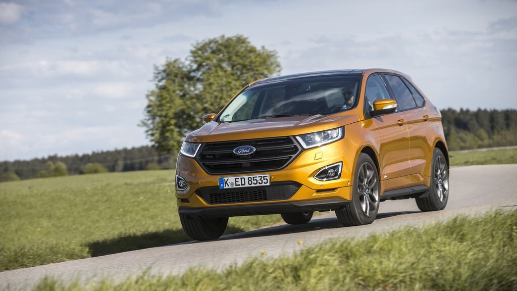 The new Ford Edge: a long-awaited stylinsh SUV ready to challenge the likes of the Hyundai Santa Fe