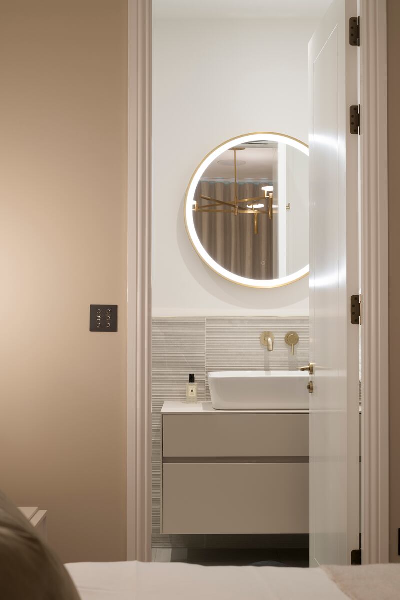 Taps are another easy win. Bathroom designed by Optimise Design