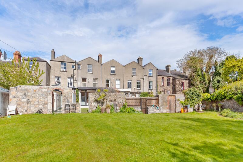 A safe communal green lies to the rear and is shared between the five houses on the terrace