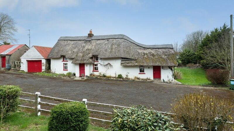 Traditional thatch farmhouse in Camolin, Co Wexford, is  200 years old.