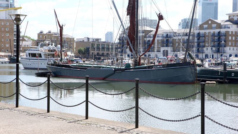 Xylonite, which stars in Christopher Nolan’s new movie Dunkirk, at Limehouse Basin, London