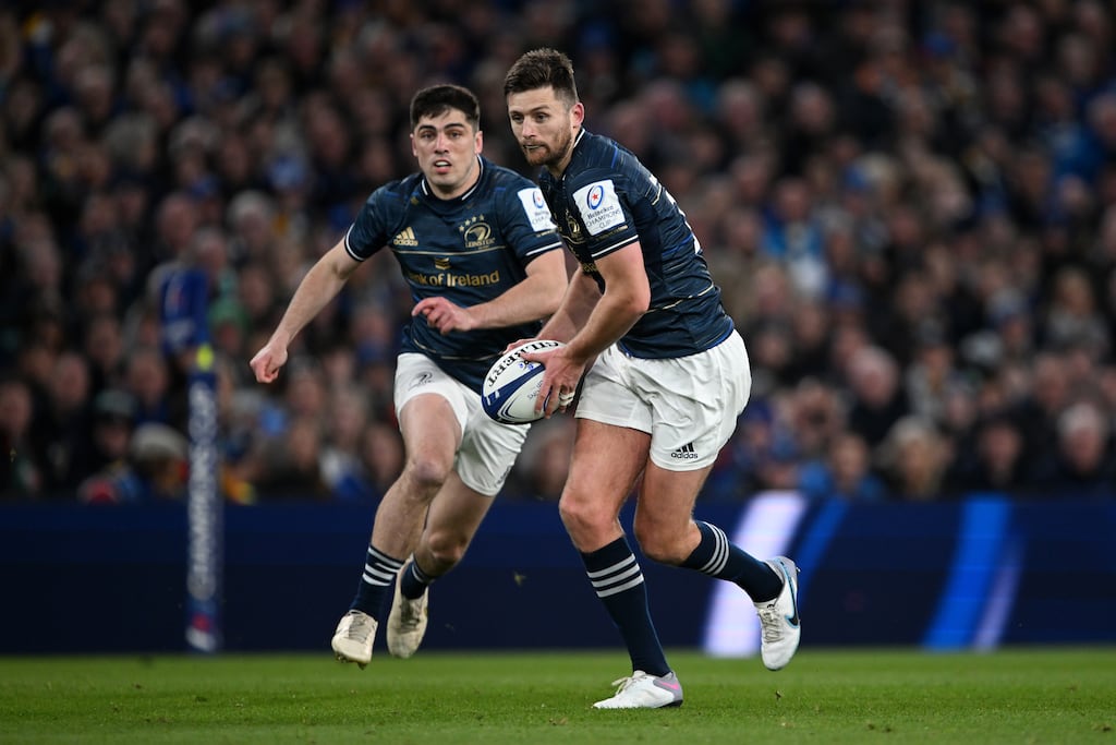 Ross Byrne: has the self-possession and game smarts to allow others to provide the creative spark when those key moments arise. Photograph: Charles McQuillan/Getty Images