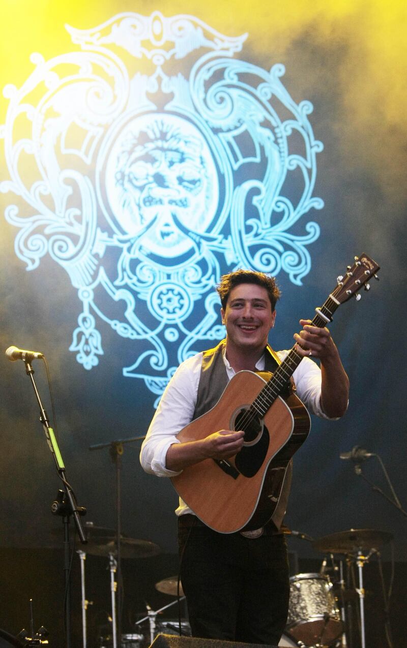 Mark E Smith’s response to encountering Mumford and Sons backstage has gone down in the annals. Photograph: Niall Carson/PA