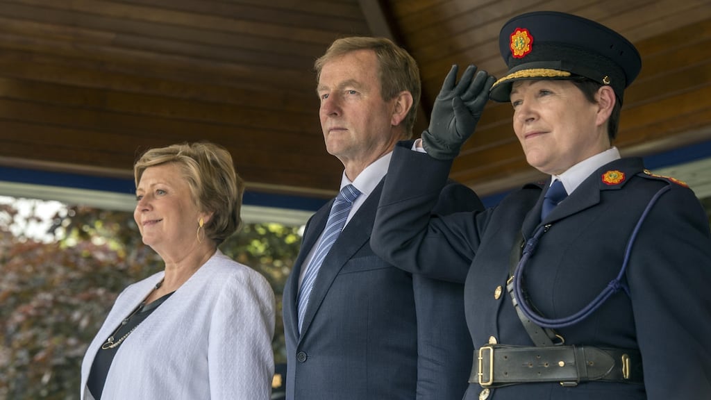 Minister for Justice Frances Fitzgerald (left) has insisted she has every confidence in Garda Commissioner Nóirín O’Sullivan (right) to implement policing reforms recommended by the O’Higgins commission into alleged Garda malpractice. TD Clare Daly said it was time for Ms O’Sullivan ‘to go’. Photograph: Brenda Fitzsimons / The Irish Times.