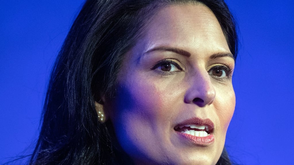 Priti Patel is to introduce new laws which campaigners say could see thousands of refugees turned away and vulnerable migrants criminalised for seeking a better life. Photograph: Dominic Lipinski/PA Wire