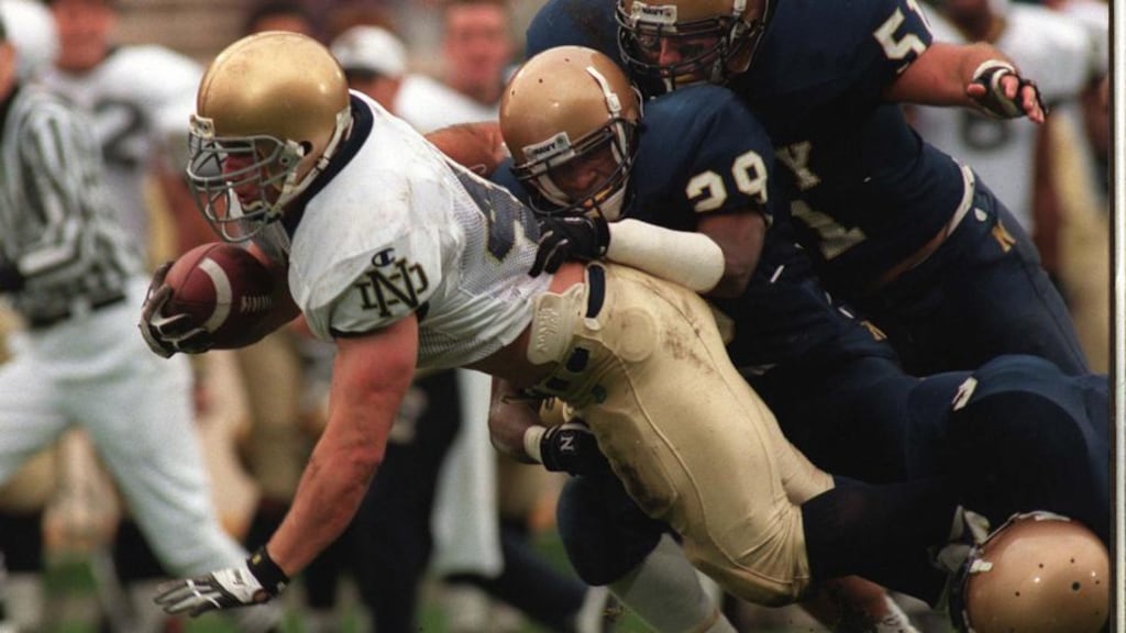 Last September’s Navy-Notre Dame game at the Aviva Stadium proved to be a great success