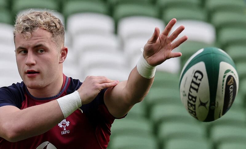 Craig Casey makes his first Six Nations start in Rome on Saturday. Photograph: Getty Images