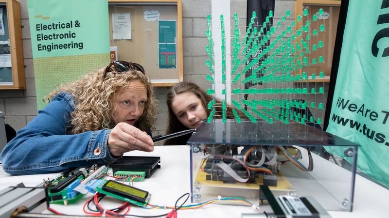 Engineering open day at the TUS Moylish campus. Photograph: Alan Place