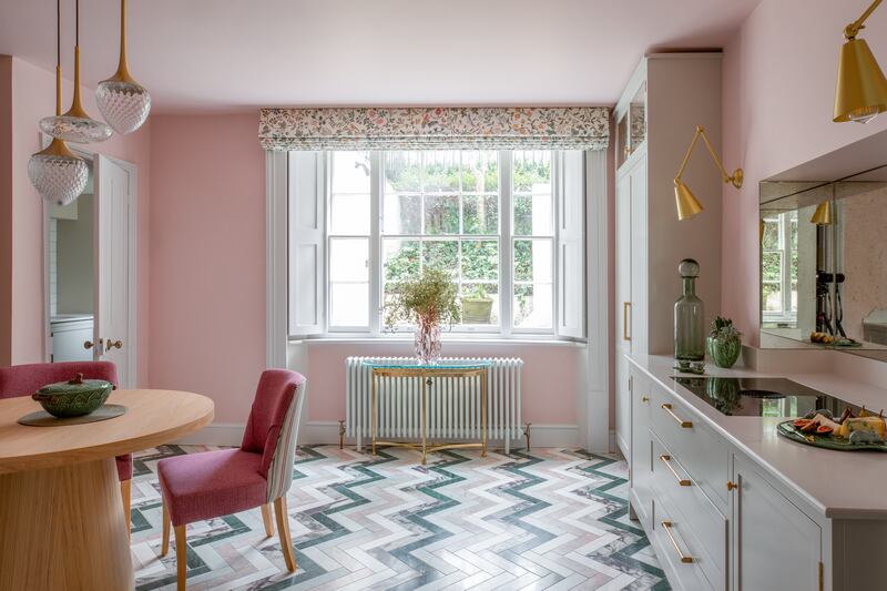 Ward opened up the kitchen, making it a joyful place