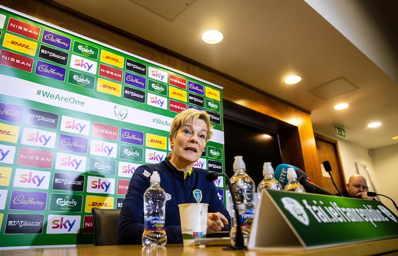 Vera Pauw has explained the decision to call up Mannion and Sheva. Photograph: Ryan Byrne/Inpho