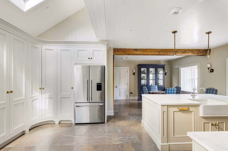 Kitchen with bespoke cabinetry