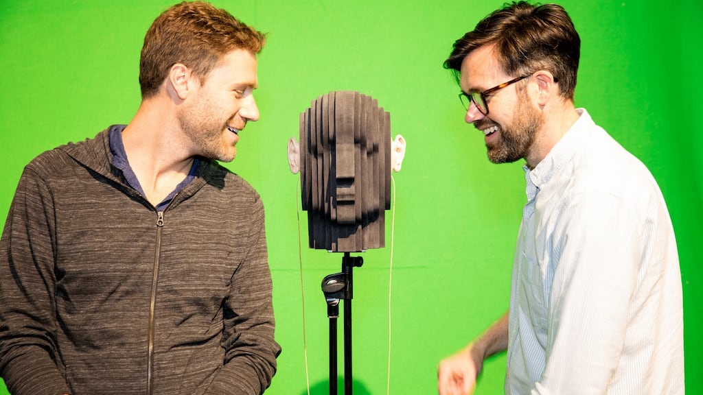 Writers and co-directors Bush Moukarzel and Ben Kidd