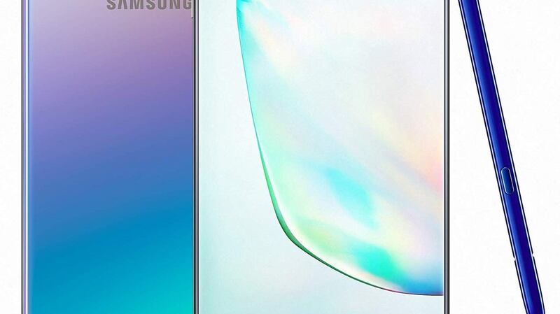 Out of the three phones reviewed, the Note 10+ has the largest display at 6.8 inches.