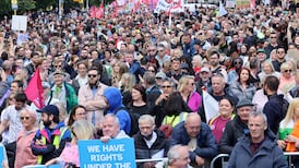 Cost-of-living protest: Thousands turn out for Dublin march