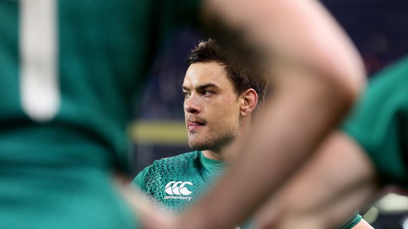 Quinn Roux replaces the injured Devin Toner against Scotland. Photograh: Tom Hogan/The Irish Times