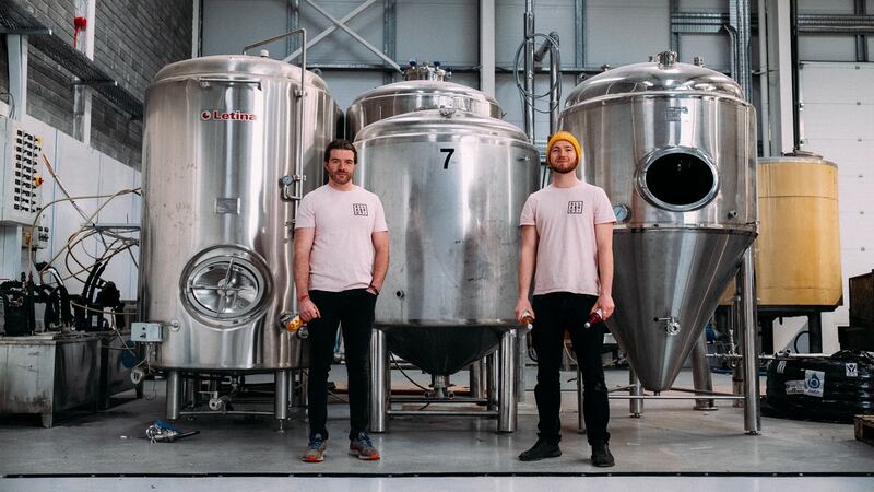 All About Kombucha founders Emmett Kerrigan and Keith Loftus.