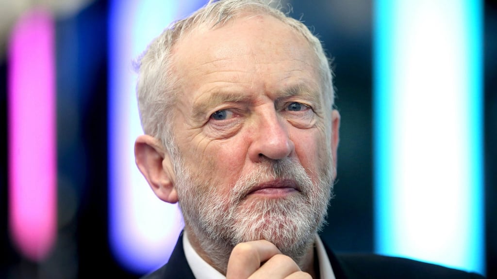 British Labour leader Jeremy Corbyn, who has apologised over an event he hosted in 2010 during which Israel was compared to the Nazis. Photograph: Jane Barlow/PA Wire