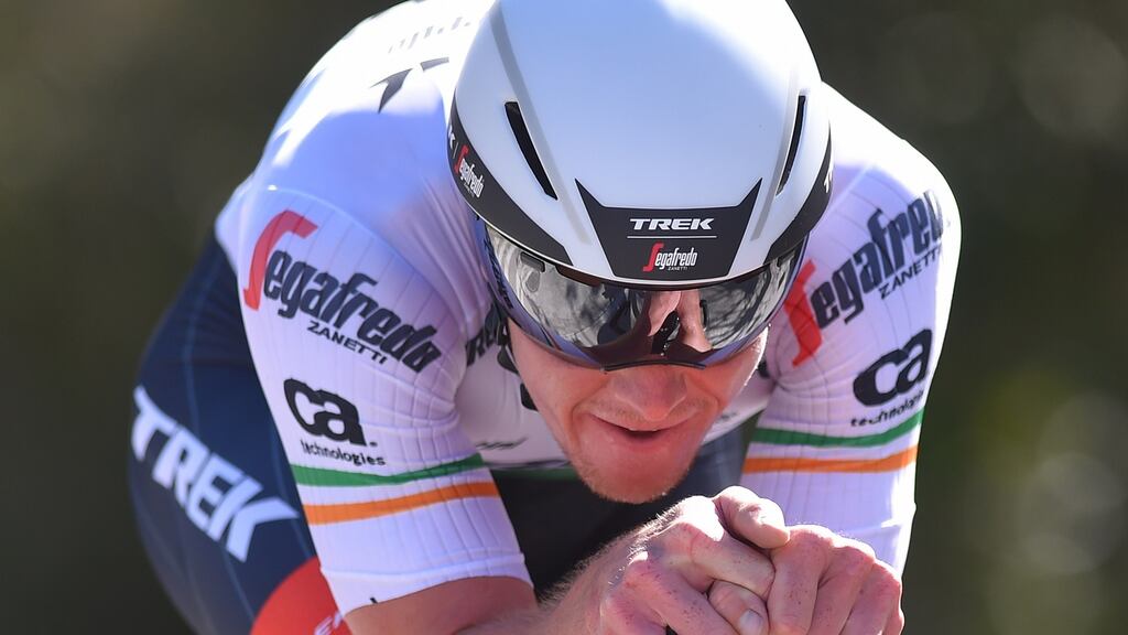 Ryan Mullen: “I’m a TT rider and I’m here to ride the TT, so I’m going to give it my best like I always do and see where that gets me.” Photograph: Tim de Waele/Getty Images