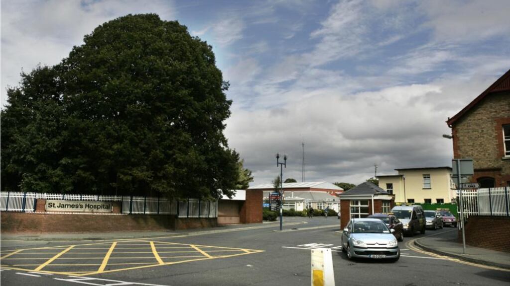 Health watchdogs have criticised St James’s Hospital for putting sick people at further risk of infection because of poor hand-washing standards among staff. Photograph: Dara Mac Dónaill/The Irish Times