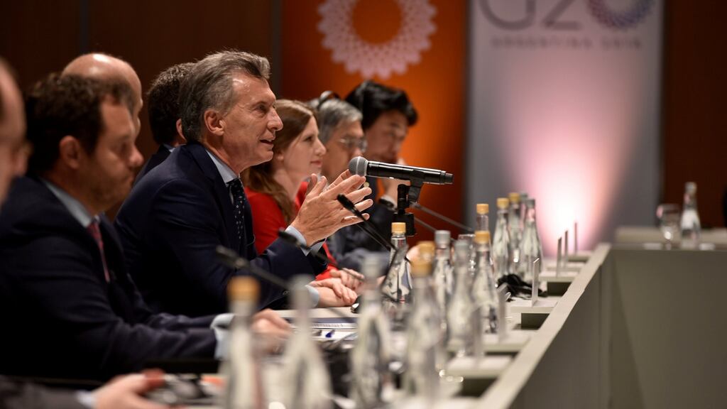 America’s aggressive announcements on trade dominated the agenda at the G20 financial summit, with US treasury secretary Steve Mnuchin saying the US was ‘not afraid’ of a trade war. Photograph: Reuters