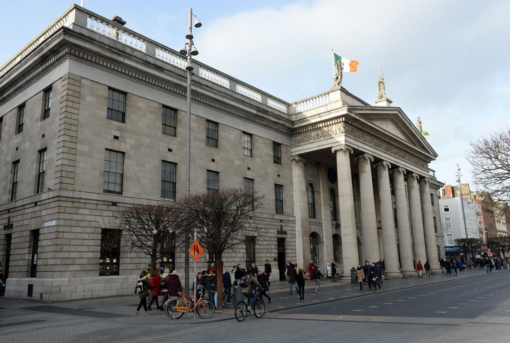 GPO on O'Connell Street: The Garda station is expected to bring high-visibility policing and will be a centre for Operation Citizen under which gardaí have been targeting anti-social behaviour and public order. Operation Spire has also tackled on-street drug dealing. Photograph: Eric Luke