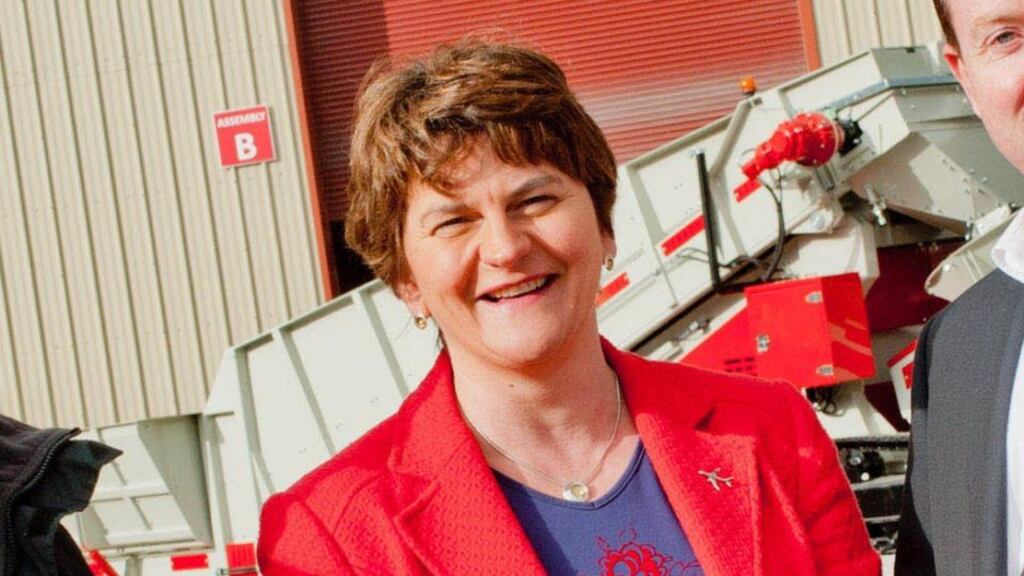 Enterprise Minister Arlene Foster:  “The Miss Ulster competition . . . at its most benign sounds very like ‘Father Ted’s’ Lovely Girls competition.” Photograph: Andrew Towe/DETI/PA Wire
