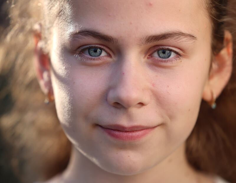 Yeva Skalietska: 'We have a lot of plans for our lives, but everything can change in one moment.' Photograph: Dara Mac Dónaill