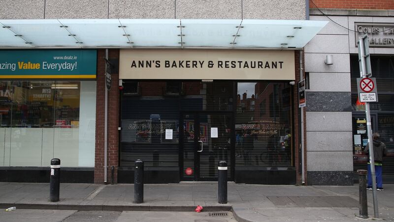 Ladbrokes is proposing to transform Moore Street’s Ann’s Bakery and Restaurant  into a betting office. Photograph: Nick Bradshaw