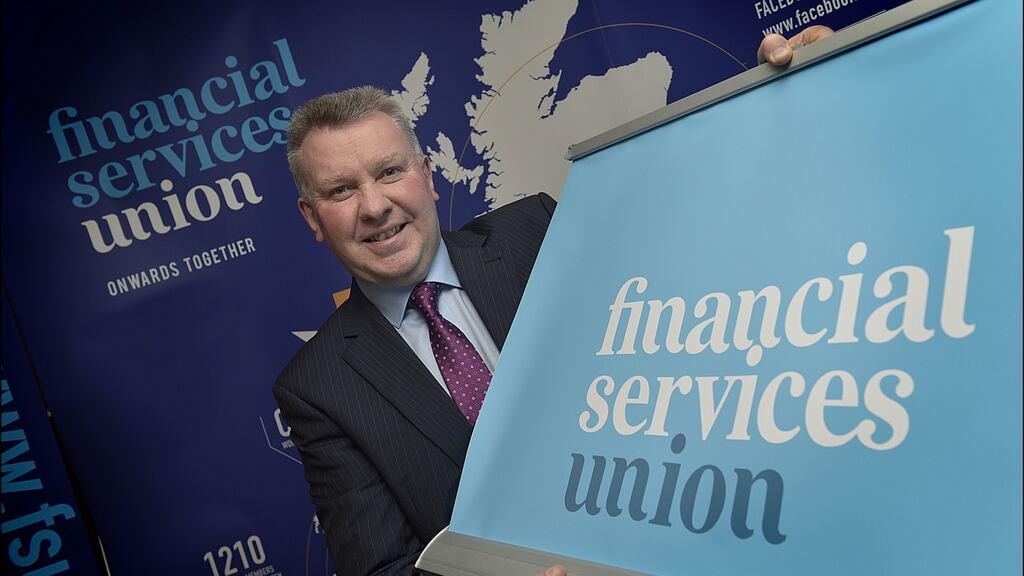 Larry Broderick, general secretary of the Financial Services Union: “Banking is now part of an international financial services industry, which includes not just bank tellers, but software developers, derivative traders, financial advisers and sales teams.”