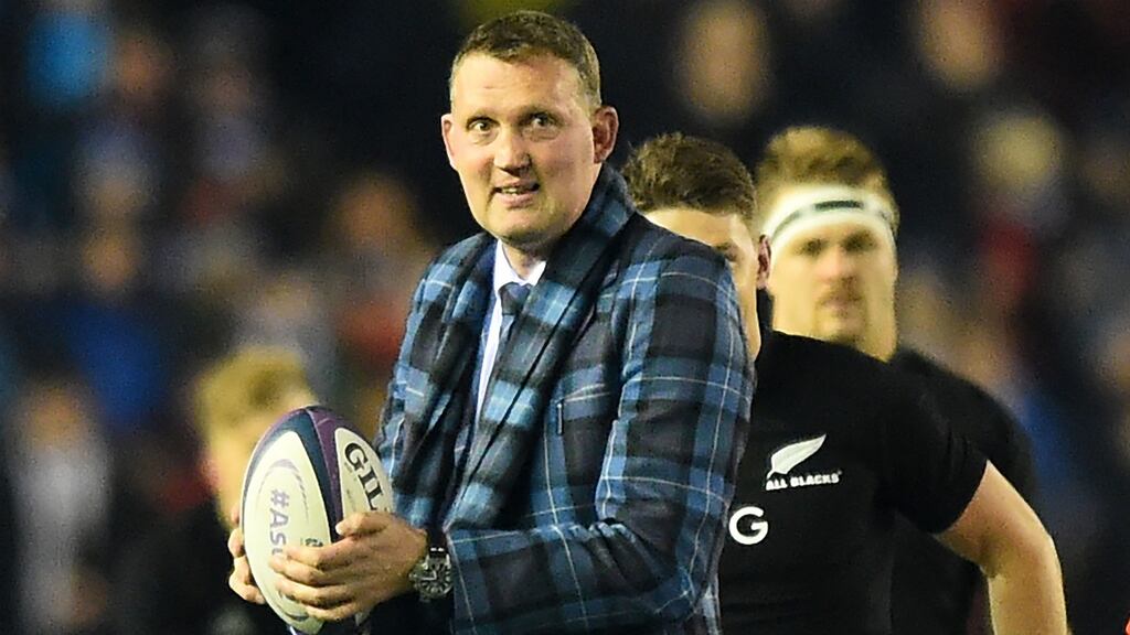 Former Scotland and British and Irish Lions lock Doddie Weir announced last year that he is suffering from motor neurone disease. Photograph: Getty Images