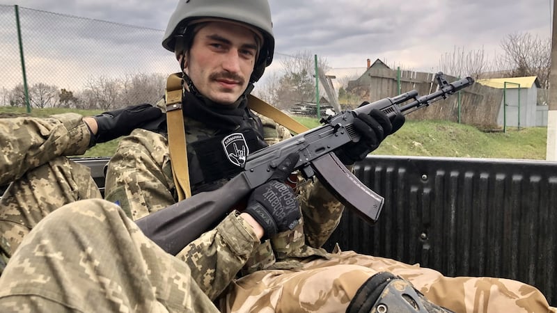 Vladyslav Lytvyn: ‘Before the war I had an ordinary family life and did what I loved, working in a barbershop’