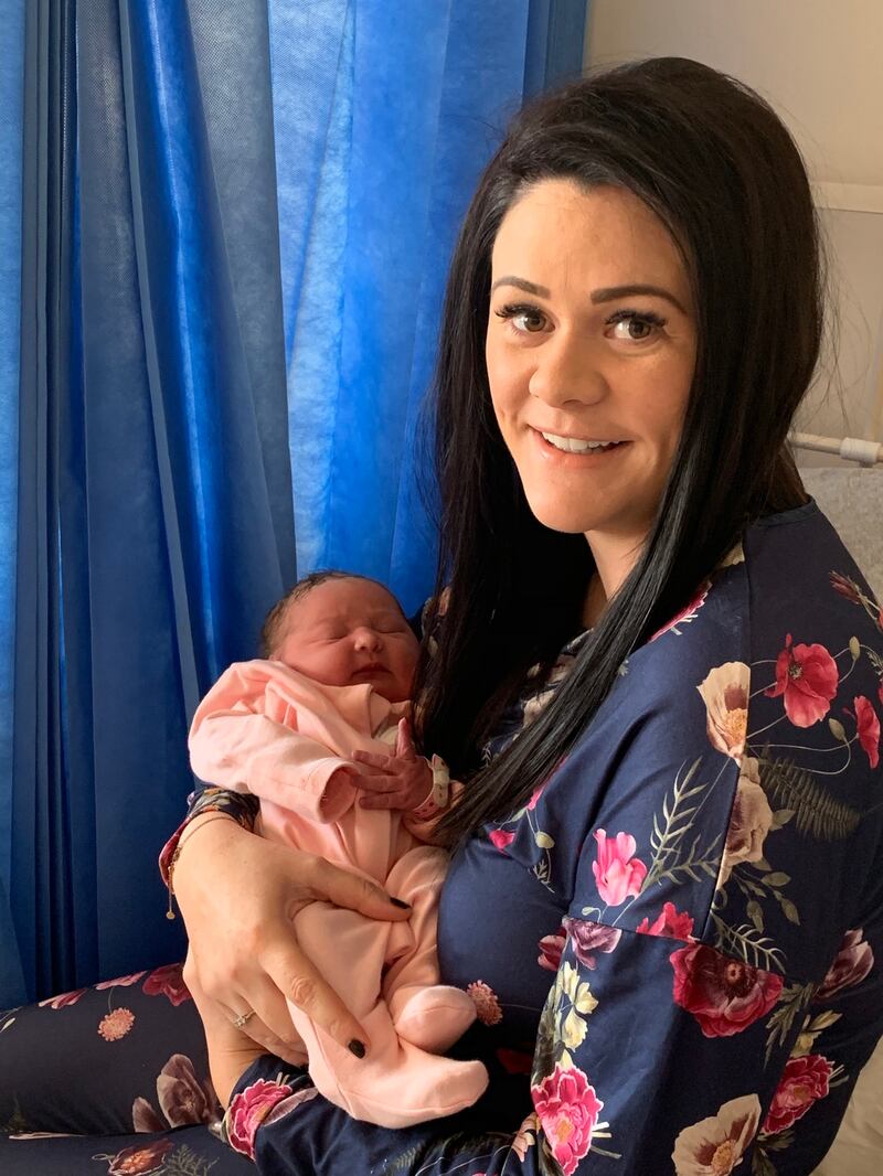 Kady was born to Vanessa and Garry McLaughlin, from Co Meath.