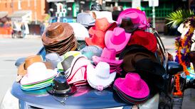 I’d never wear my big straw hat on the streets of Dublin. Someone would call me JR Ewing