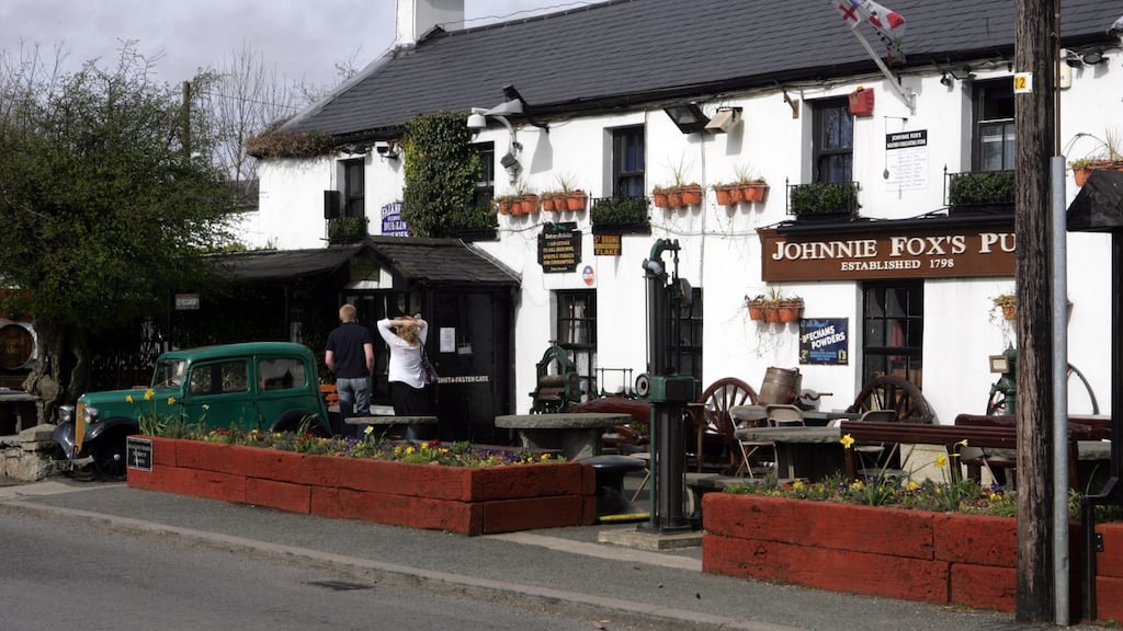 Johnnie Fox’s in Glencullen, Co Dublin. Accumulated profits at the company at the end of last March totalled €641,295. Photograph: Cyril Byrne