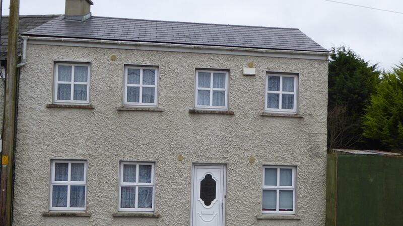 Main Street, Donard This four-bed, B2-rated end-of-terrace property was rebuilt in 2007 and is asking €195,000 through Nugent Auctioneers.