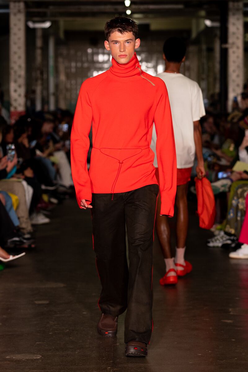 London Fashion Week June 2022 - Robyn Lynch presents her Spring Summer 2023 designs. Photograph: Chris Yates/ Chris Yates Media