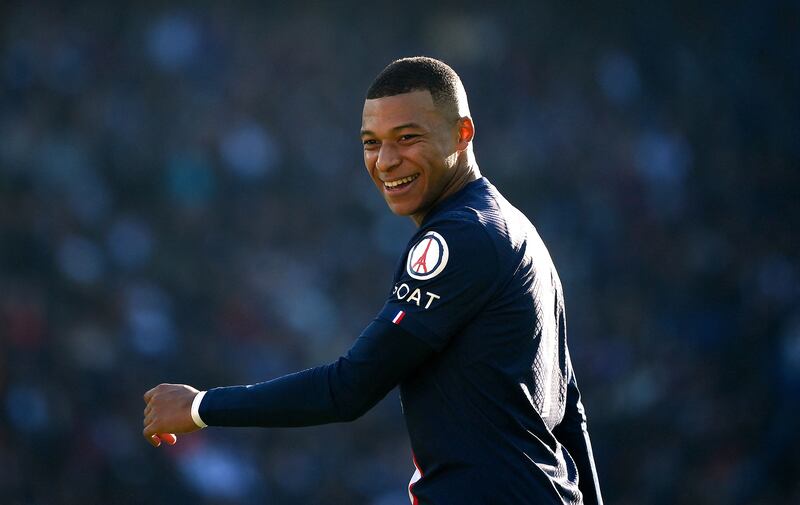 Kylian Mbappé returns to the country of origin of the PSG owners who pay him so handsomely. Photograph: Franck Fife/AFP via Getty Images