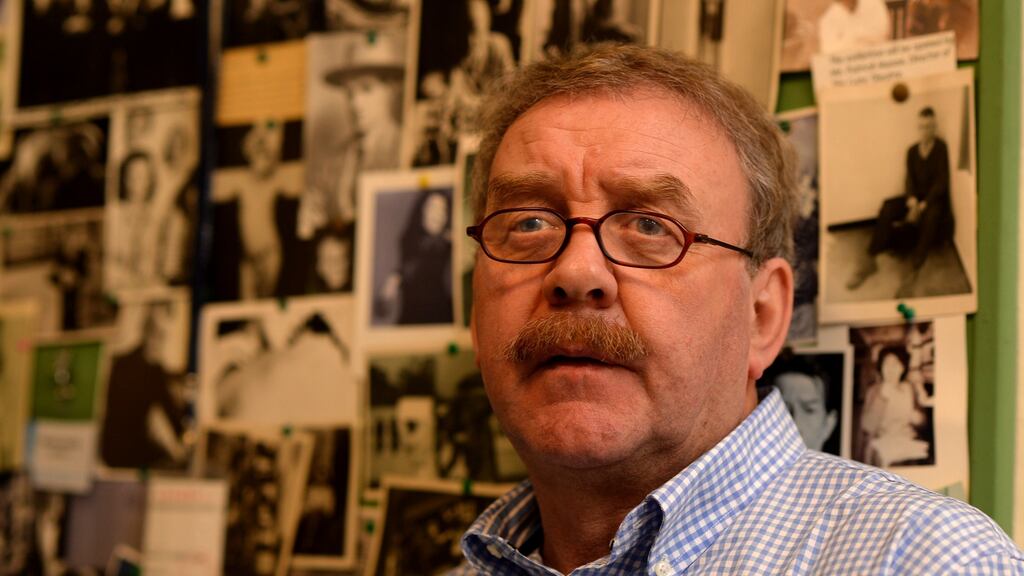 Gate board review has found its former artistic director Michael Colgan has a “case to answer” in relation to dignity at work, inappropriate behaviour and abuse of power. He denies these findings. Photograph: Cyril Byrne