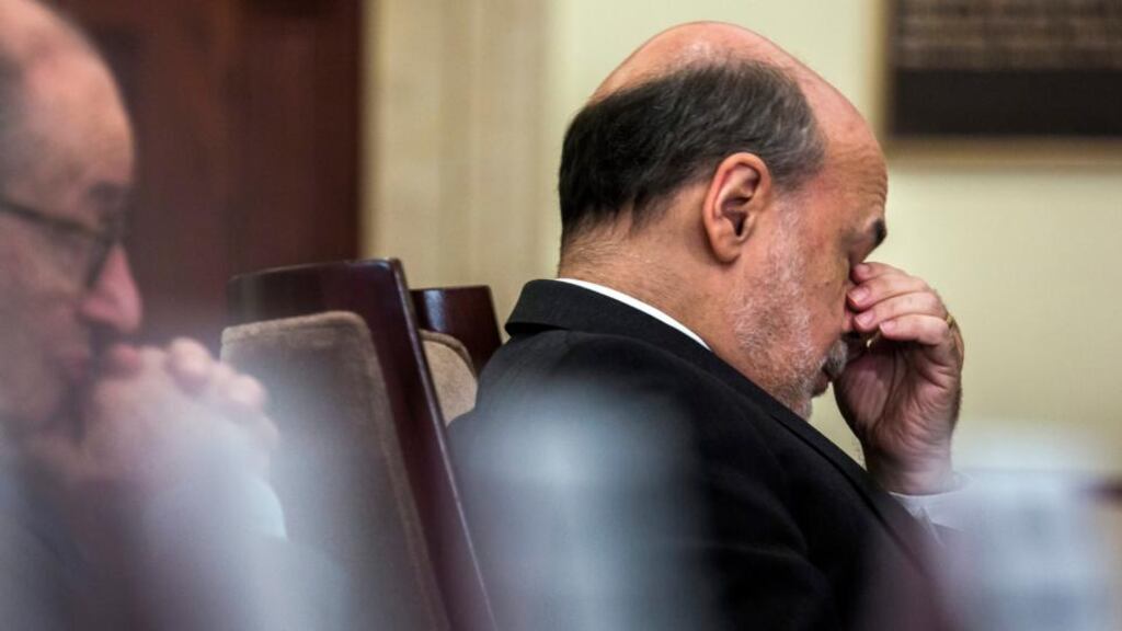 The Fed policy meeting will be the penultimate one of Mr Bernanke’s tenure. Photograph: Jim Lo Scalzo/EPA