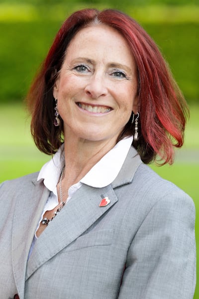 Dr Angie Brown, consultant cardiologist and medical director of the Irish Heart Foundation. Photograph: Maxwell Photography/PA