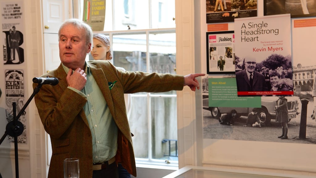 Kevin Myers was sacked as a ‘Sunday Times’ columnist following a recent article. File photograph: Dara Mac Dónaill