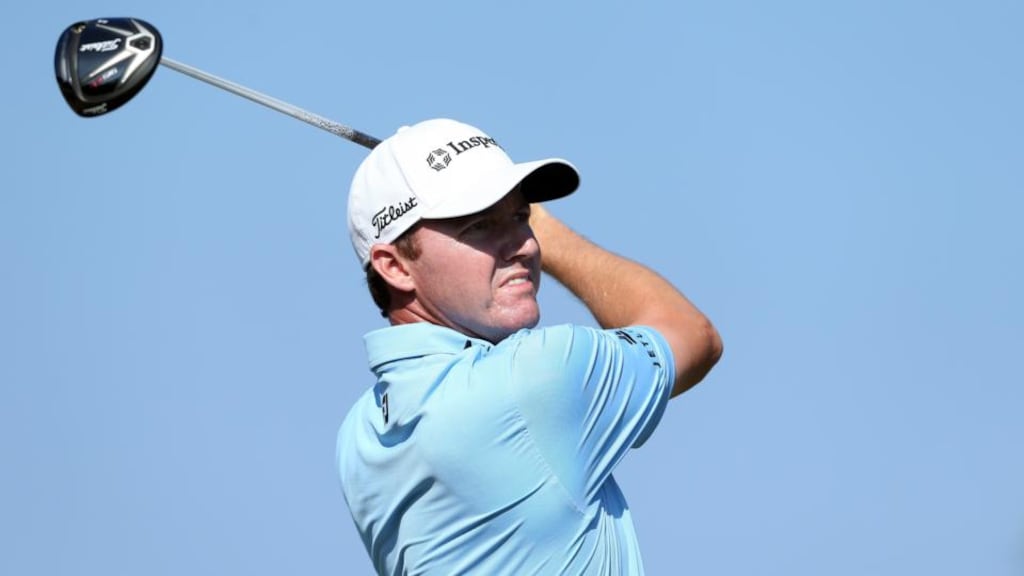 Jimmy Walker: was edged out by Ryder Cup team-mate Patrick Reed in sudden death at the Tournament of Champions in Maui. Photograph: Andy Lyons/Getty Images