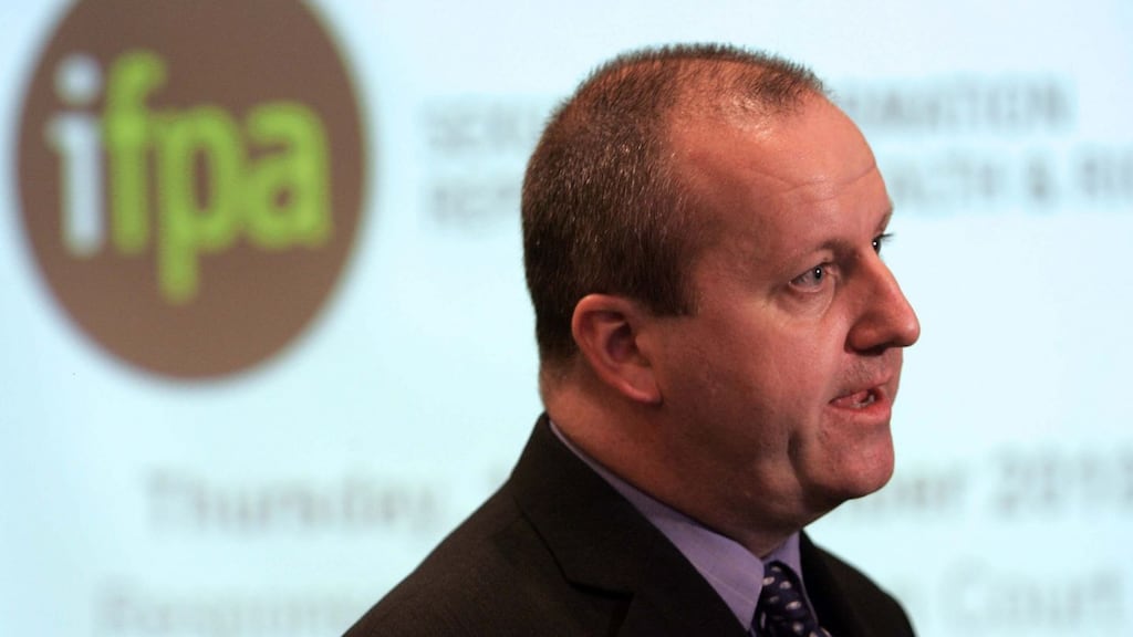 Niall Behan of the IFPA said the Irish health system was “turning its back” on people who needed care. Photograph: Eric Luke/The Irish Times