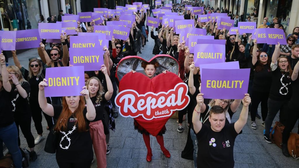 Repeal the Eighth: if The 8th doesn’t declare its stance outright, the film is unambiguously on the side of the Yes campaign. Photograph: Nick Bradshaw