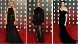 Saoirse Ronan brings #TimesUp fashion black-out to Baftas